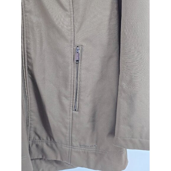 Andrew Marc Women's Water Repellent Jacket With Detachable Hood & 4-Way Stretch - Picture 3 of 6